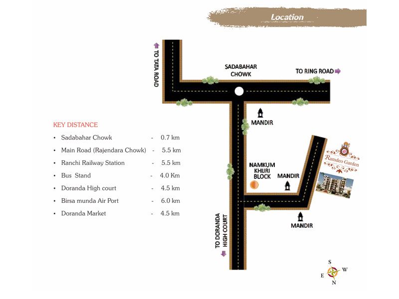 Sri Ramdeo Gardenfloor  layout 